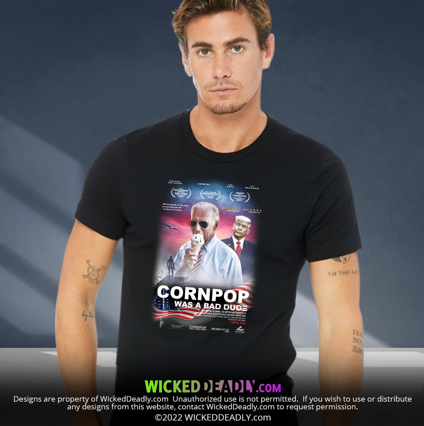 Cornpop Movie Poster | PREMIUM T-SHIRT (unisex)