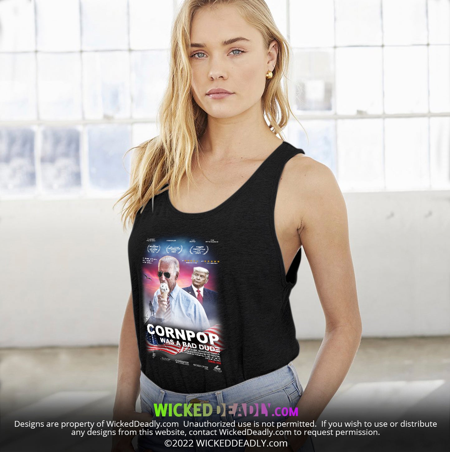 Cornpop Movie Poster | TANK-TOP  (unisex)