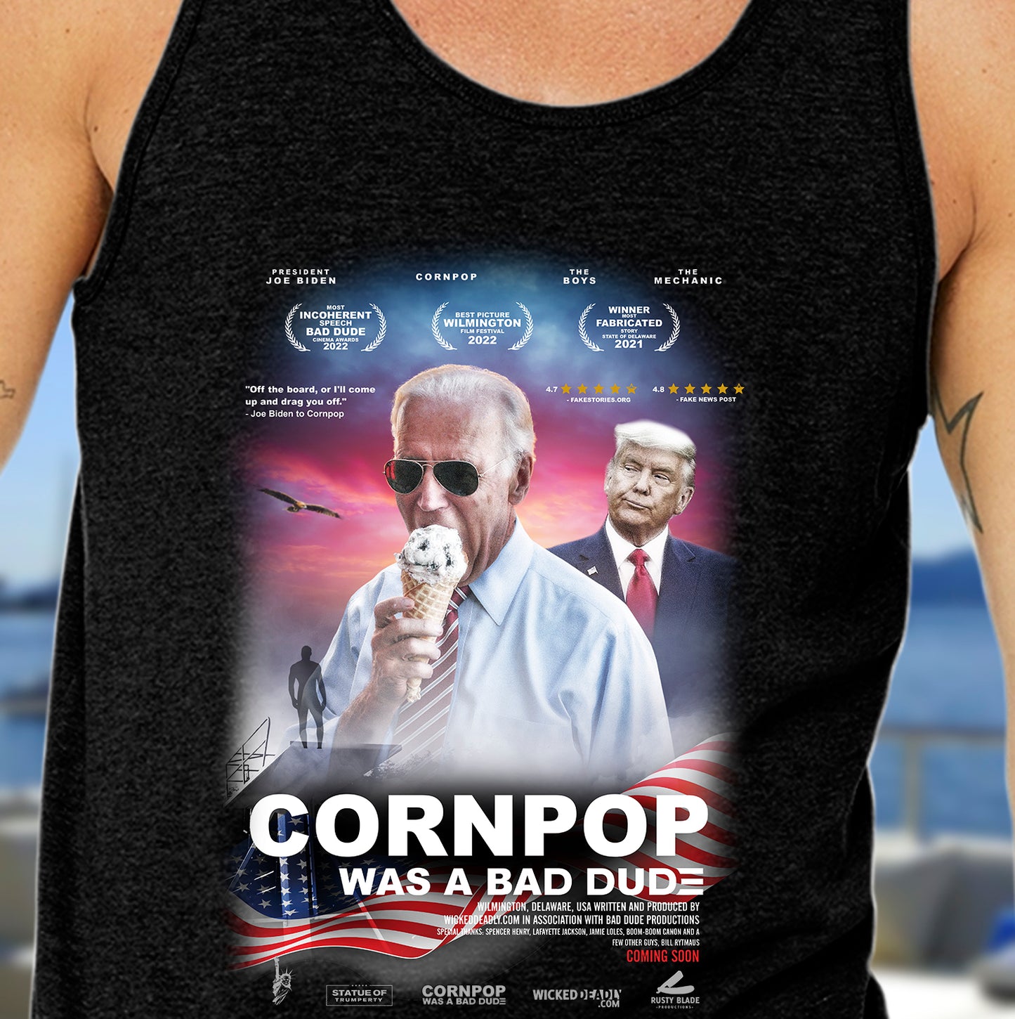 Cornpop Movie Poster | TANK-TOP  (unisex)