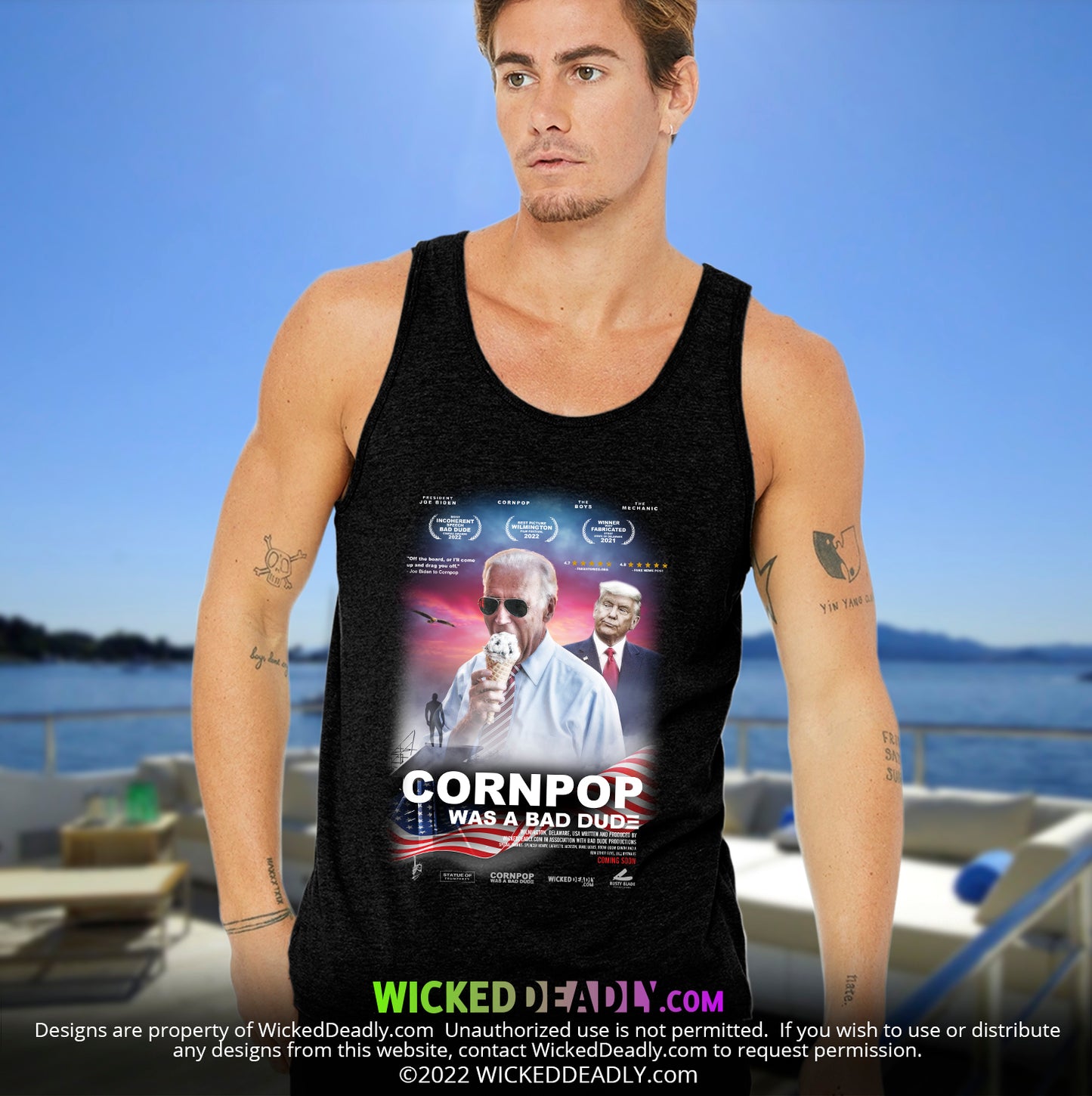 Cornpop Movie Poster | TANK-TOP  (unisex)