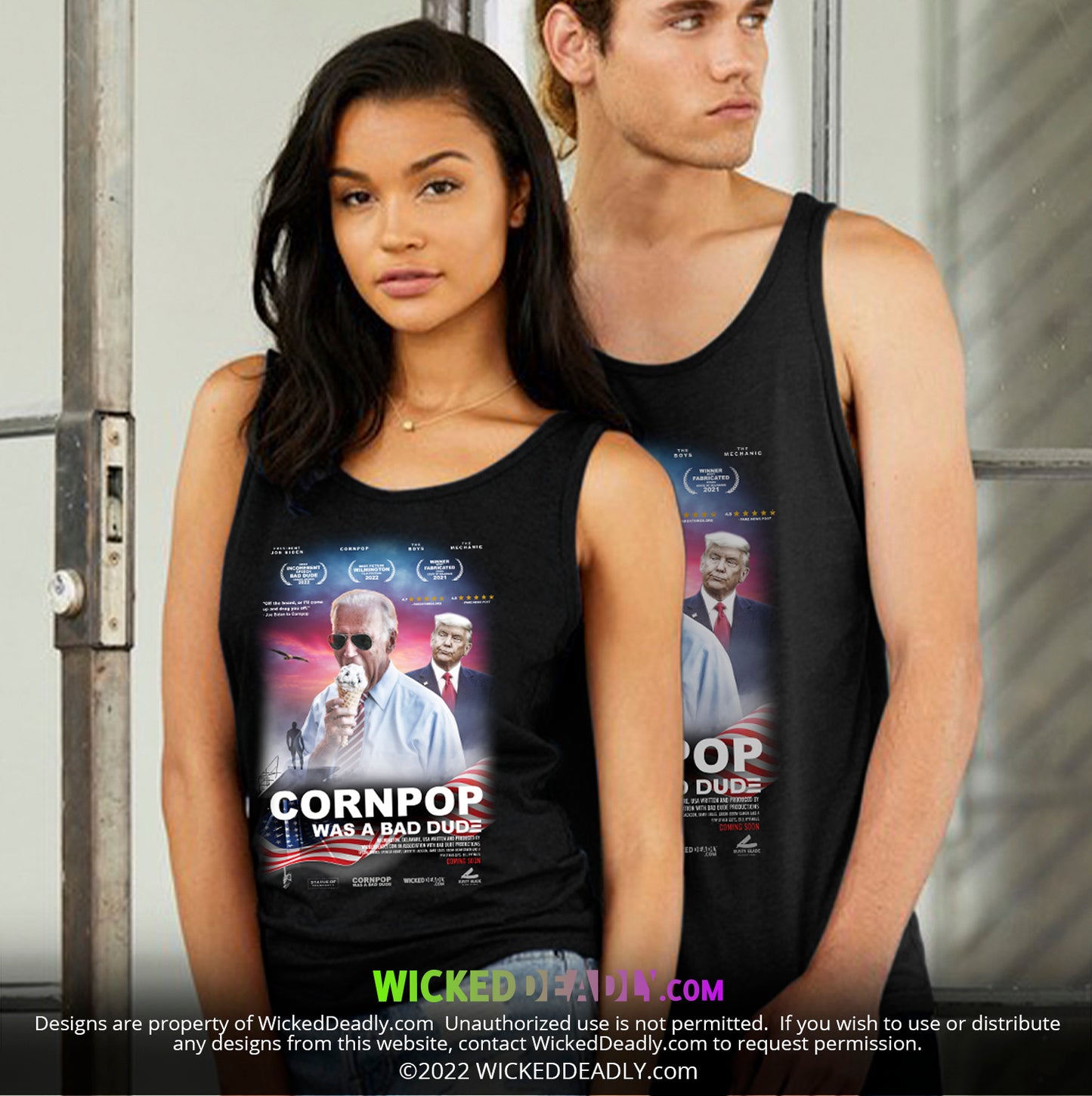 Cornpop Movie Poster | TANK-TOP  (unisex)