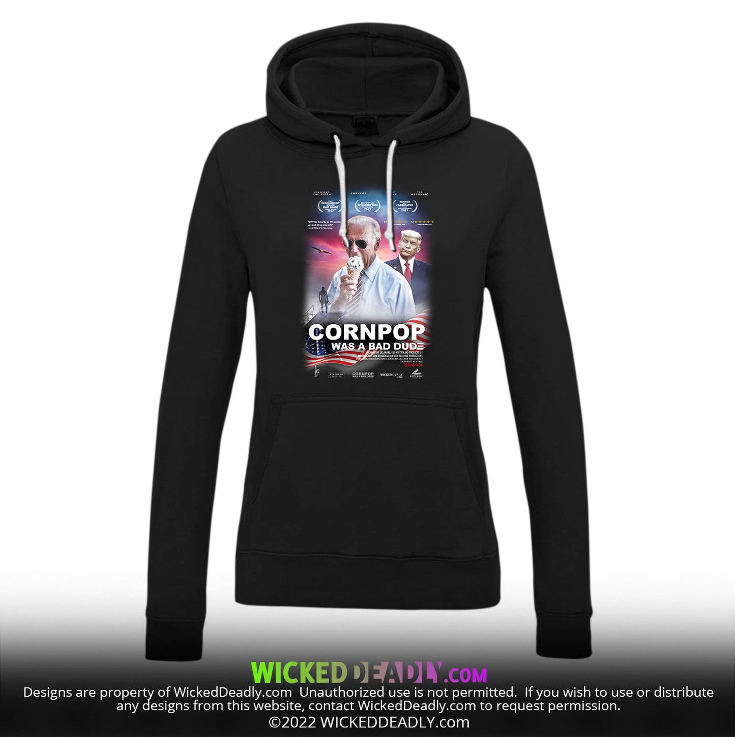 Cornpop Movie Poster | PULL-OVER HOODIE (womens)