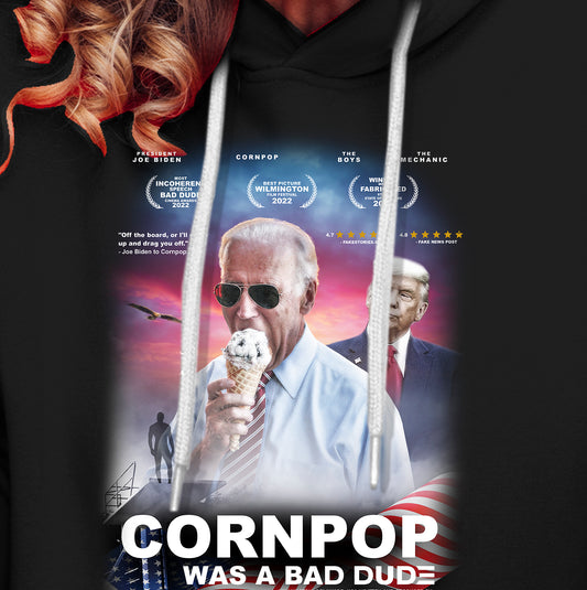 Cornpop Movie Poster | PULL-OVER HOODIE (womens)