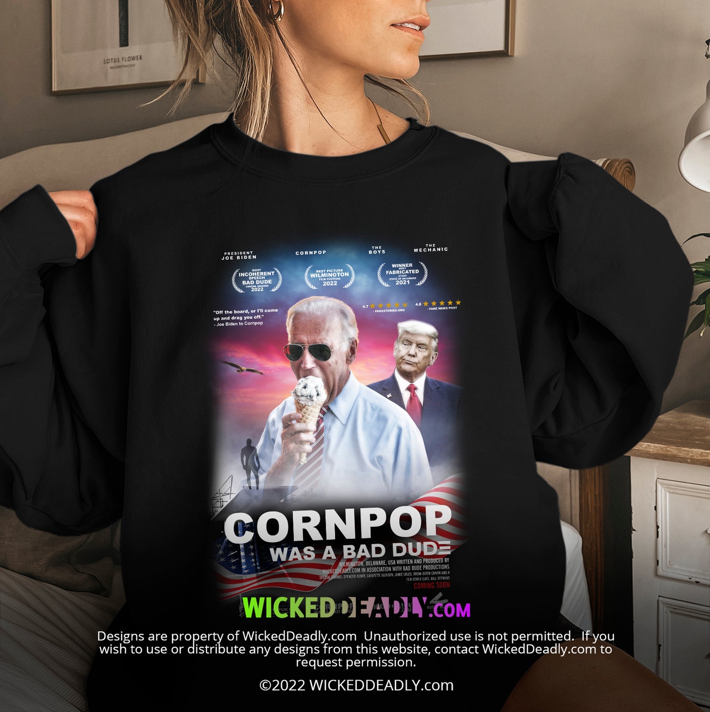 Cornpop Movie Poster | SWEATSHIRT (unisex)