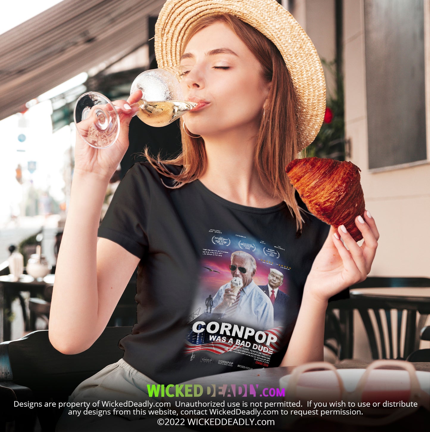 Cornpop Movie Poster | T-SHIRT (womens)