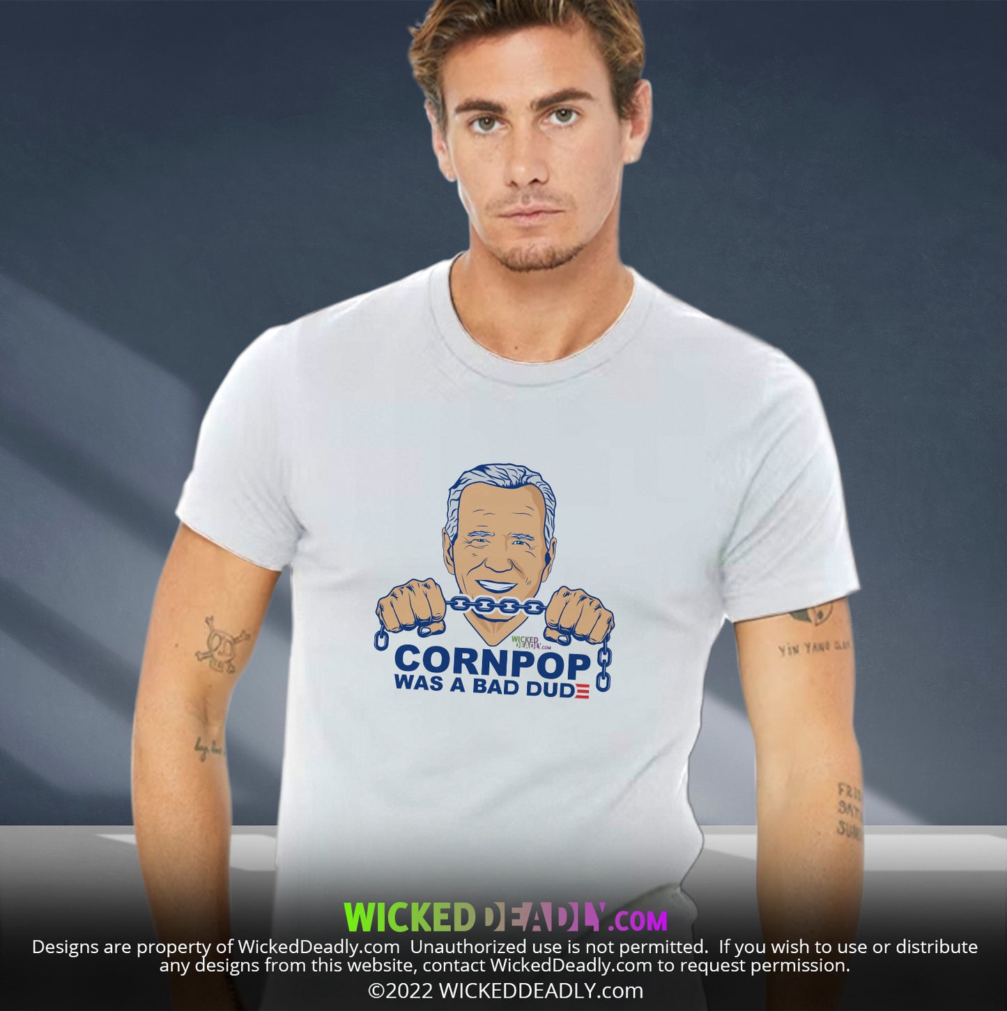 CornPop Was a Bad Dude #4 | PREMIUM T-SHIRT (unisex)