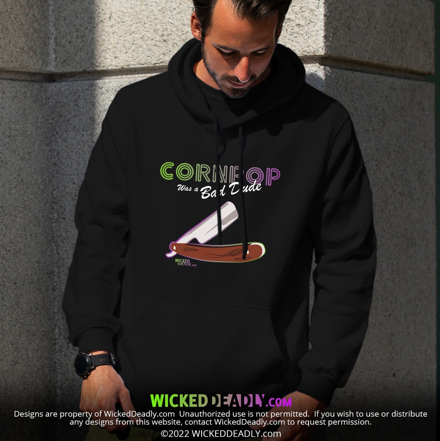 CornPop Was a Bad Dude #2 | HOODIE (unisex)