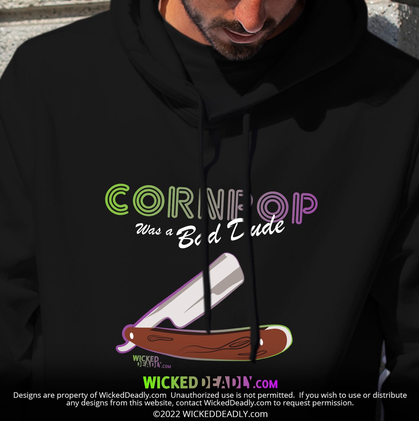 CornPop Was a Bad Dude #2 | HOODIE (unisex)