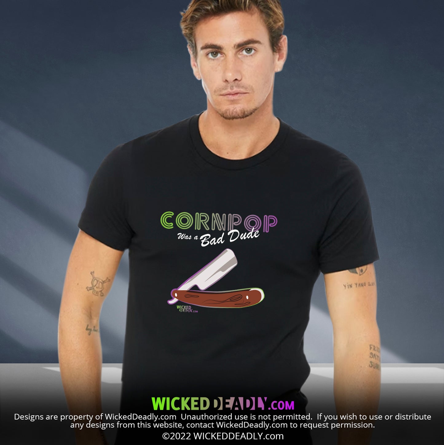 CornPop Was a Bad Dude #2 | PREMIUM T-SHIRT (unisex)