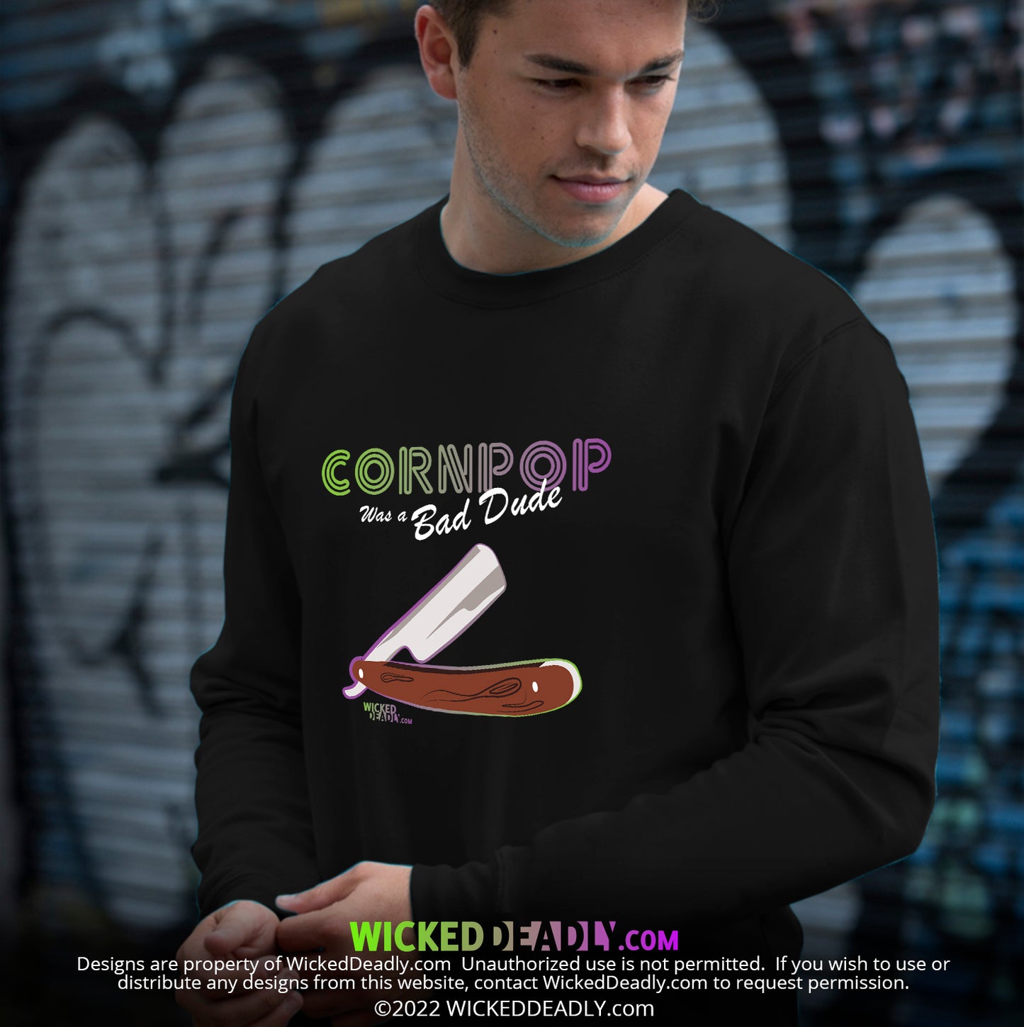 CornPop Was a Bad Dude #2 | SWEATSHIRT (unisex)