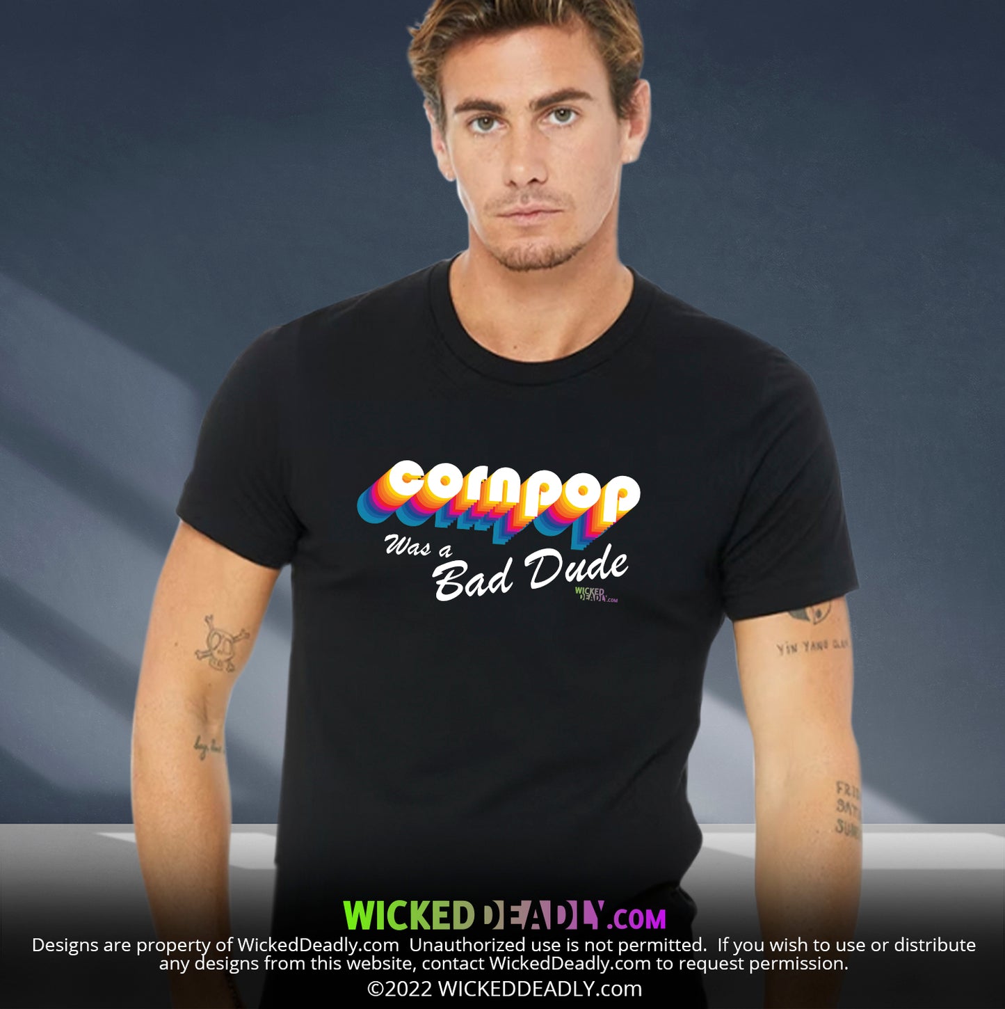 CornPop Was a Bad Dude #3 | PREMIUM T-SHIRT (unisex)