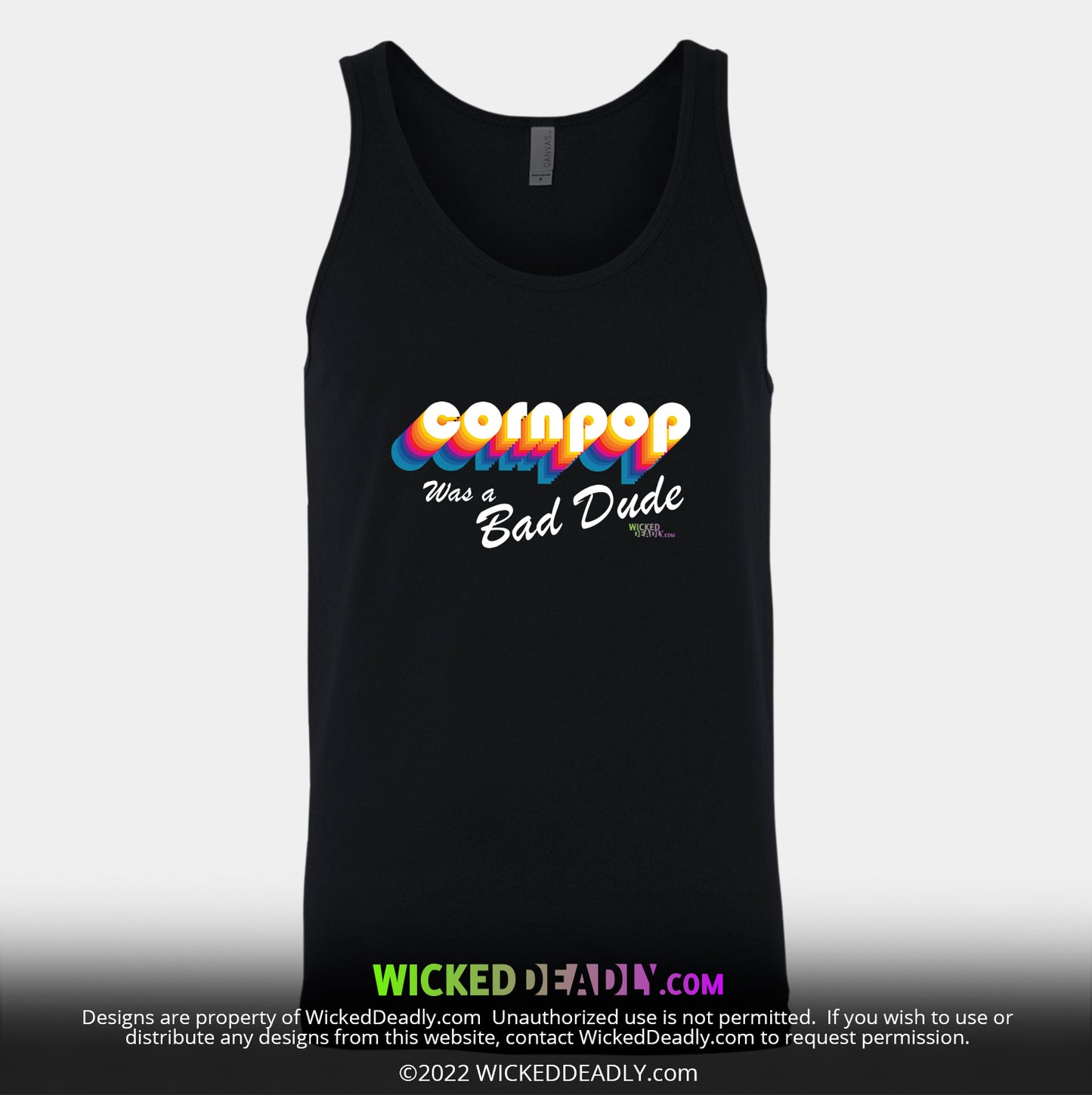 CornPop Was a Bad Dude #3 | TANK-TOP (unisex)