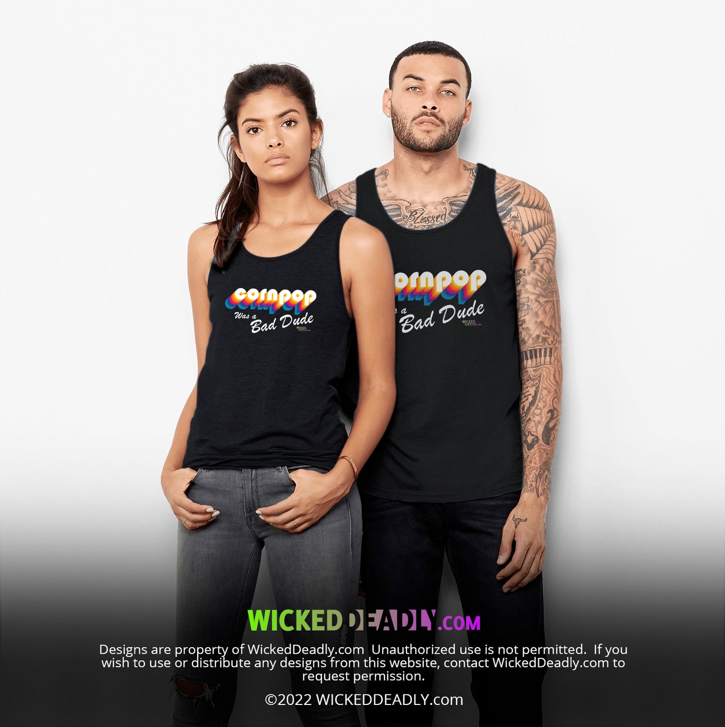 CornPop Was a Bad Dude #3 | TANK-TOP (unisex)