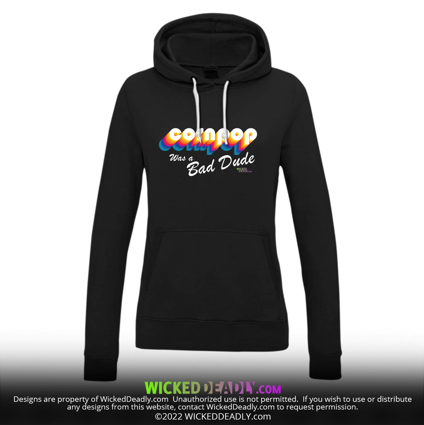 CornPop Was a Bad Dude #3 | PULL-OVER HOODIE (womens)