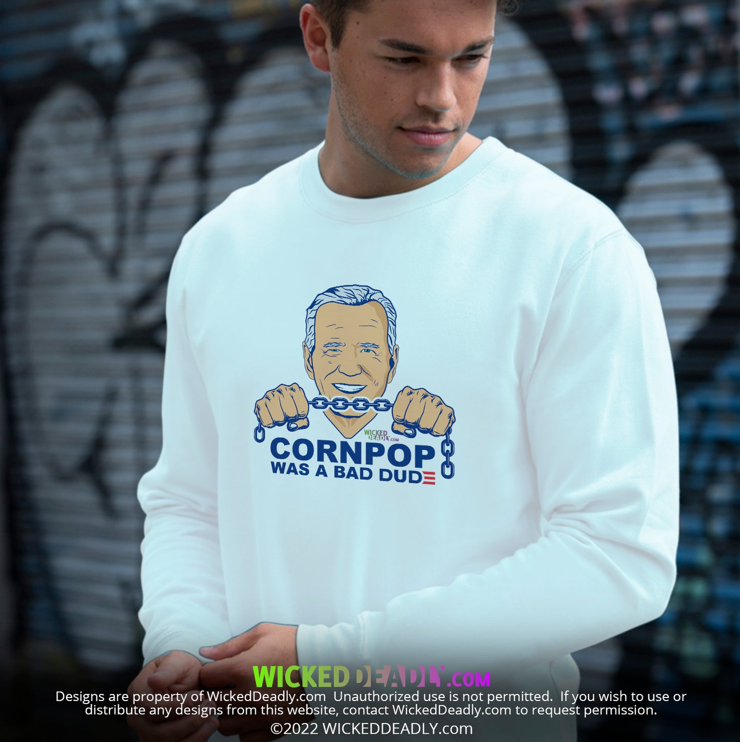 CornPop Was a Bad Dude #4 | SWEATSHIRT (unisex)