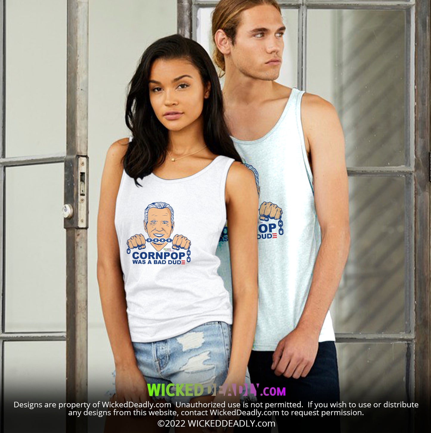 CornPop Was a Bad Dude #4 | TANK-TOP (unisex)