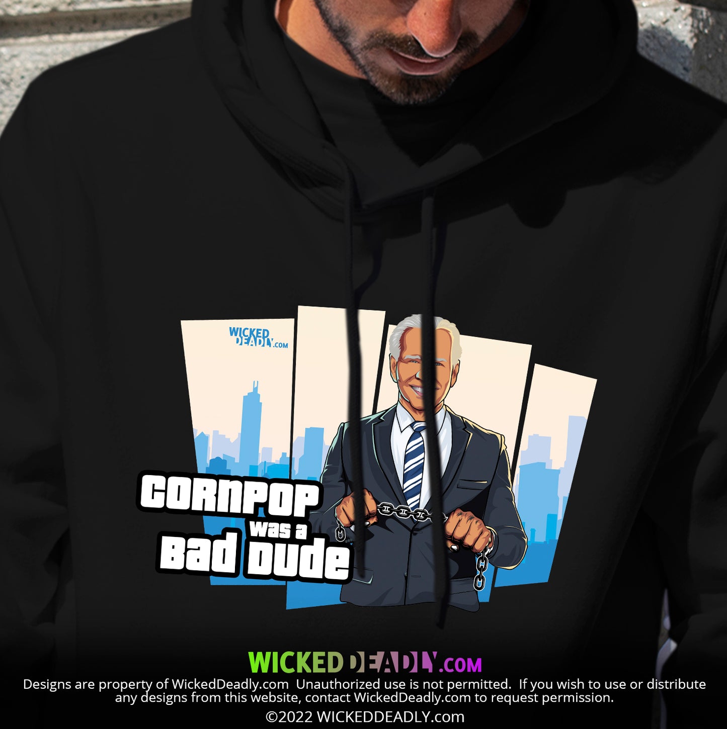 CornPop Was a Bad Dude #5 | HOODIE (unisex)