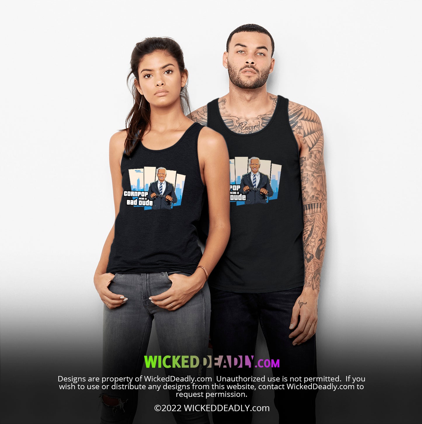 CornPop Was a Bad Dude #5 | TANK-TOP (unisex)