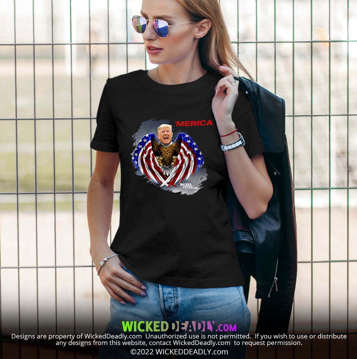 Merica Trump-Eagle | CLASSIC T-SHIRT (unisex)