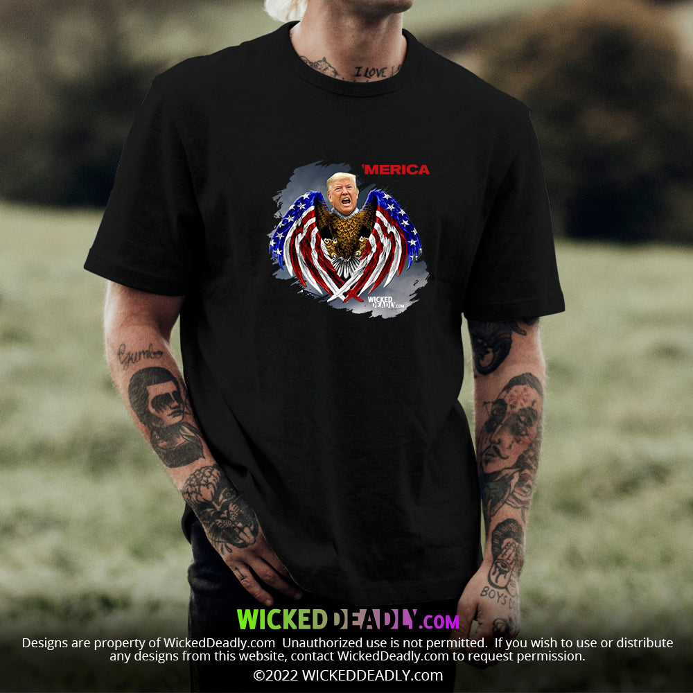 Merica Trump-Eagle | CLASSIC T-SHIRT (unisex)