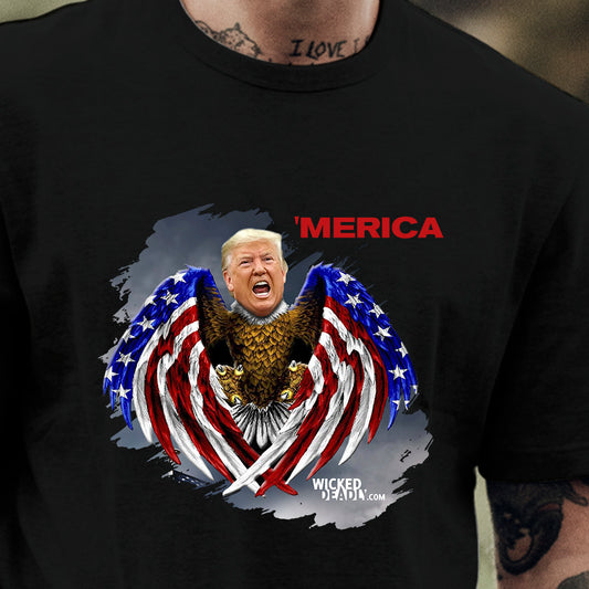 Merica Trump-Eagle | CLASSIC T-SHIRT (unisex)