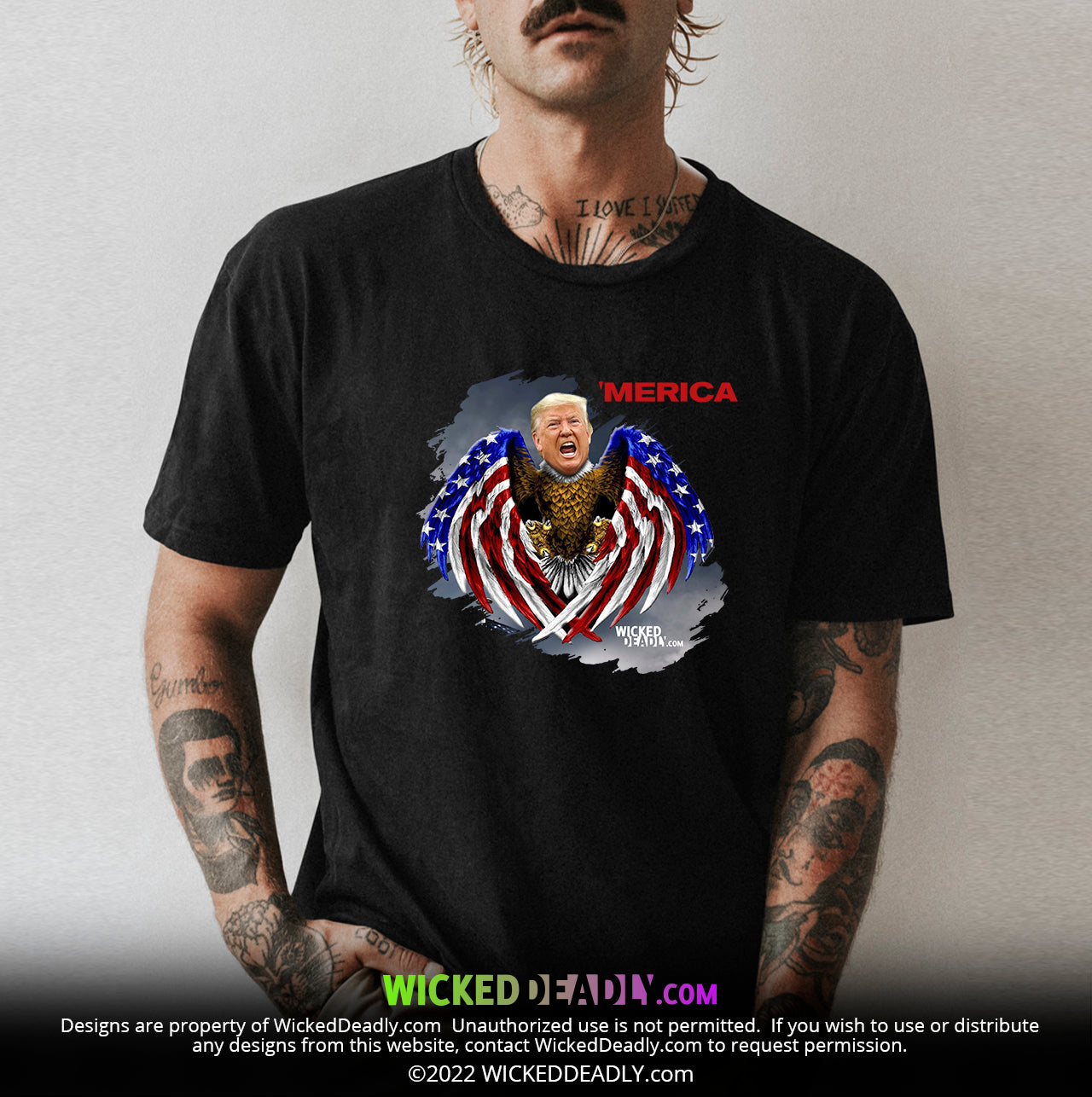 Merica Trump-Eagle | CLASSIC T-SHIRT (unisex)