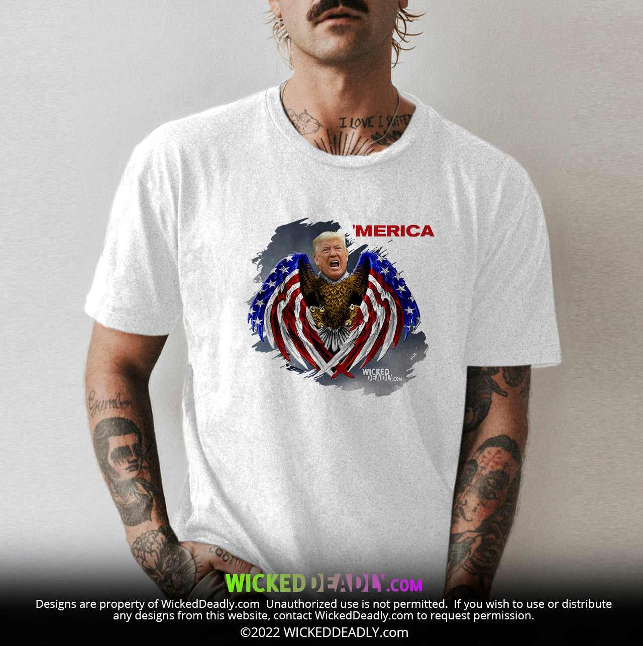 Merica Trump-Eagle | CLASSIC T-SHIRT (unisex)