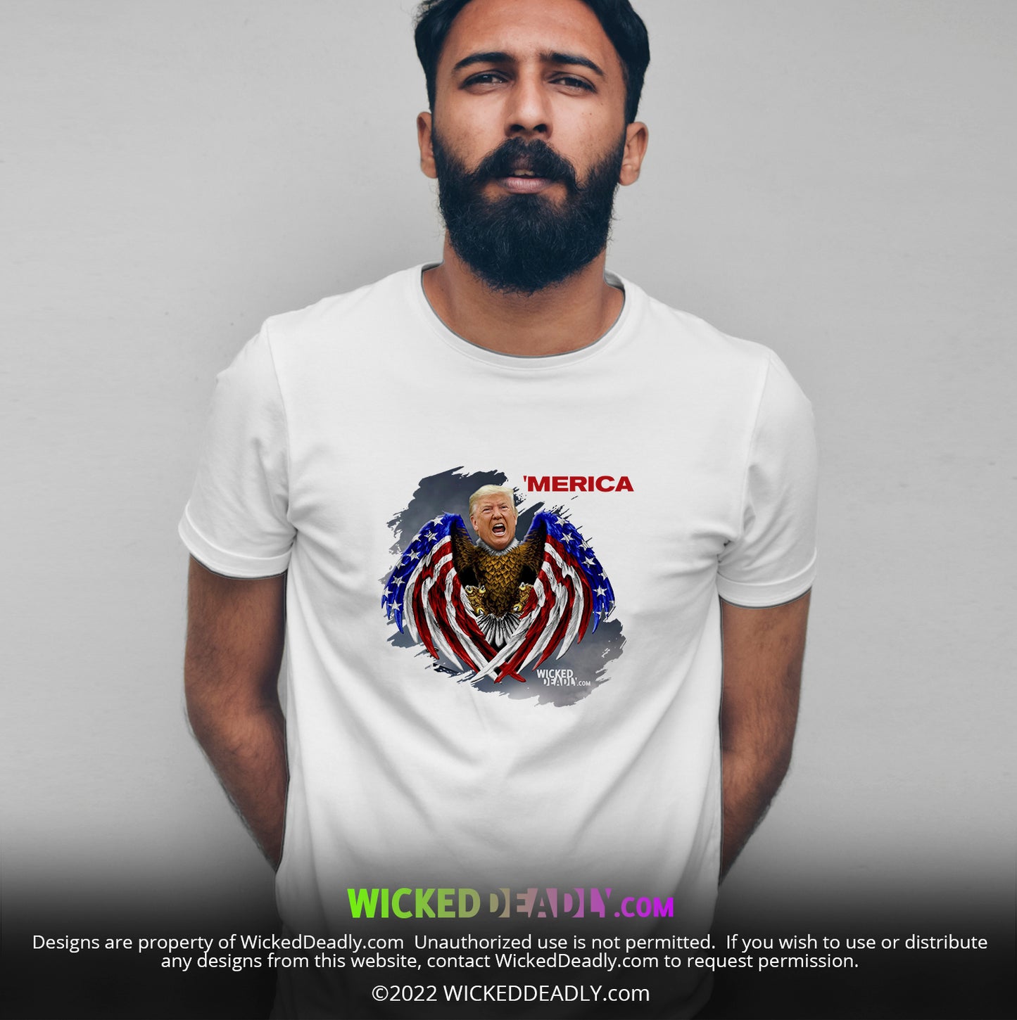 Merica Trump-Eagle | CLASSIC T-SHIRT (unisex)