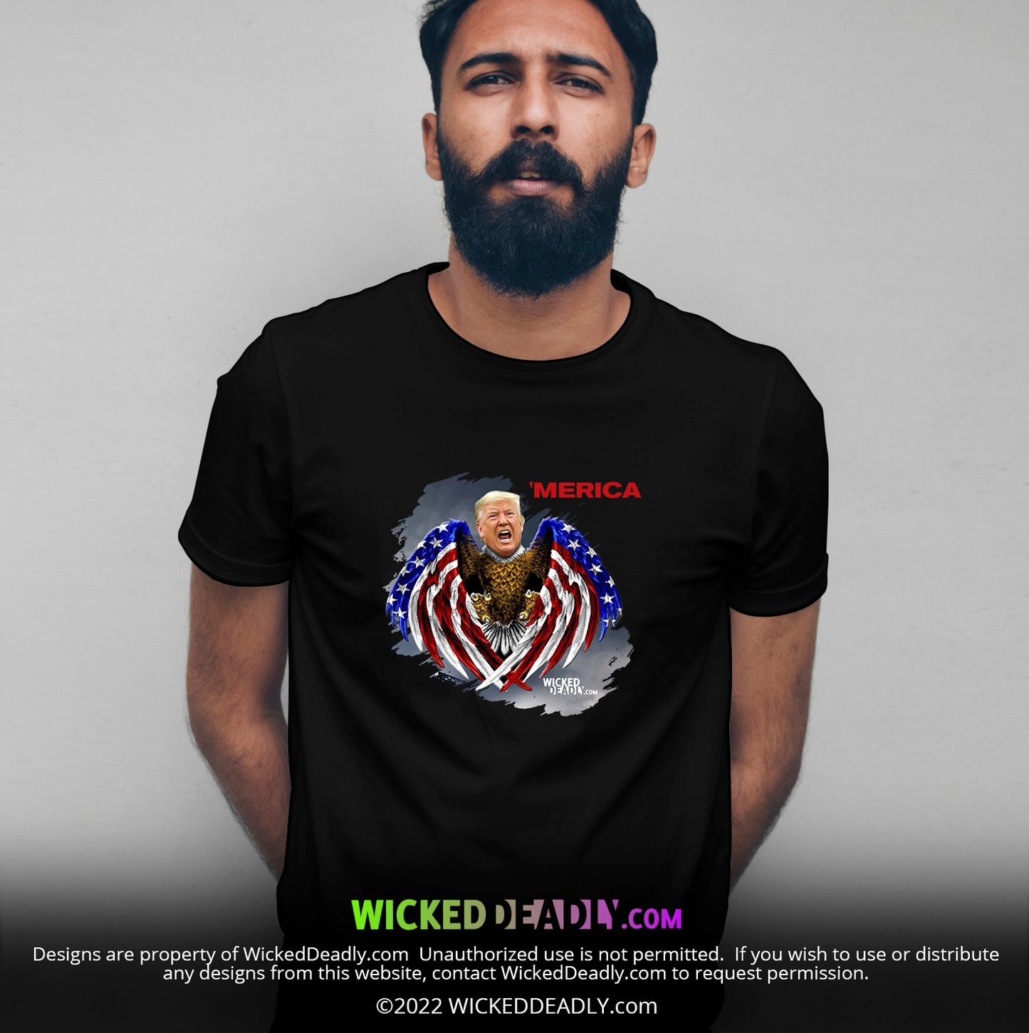 Merica Trump-Eagle | CLASSIC T-SHIRT (unisex)