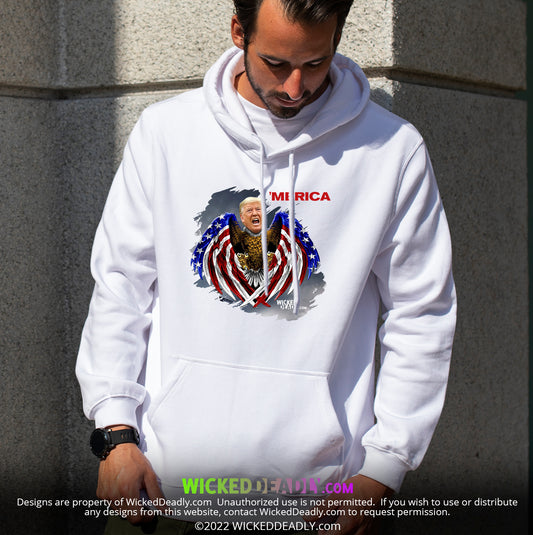 Merica Trump-Eagle | HOODIE (unisex)