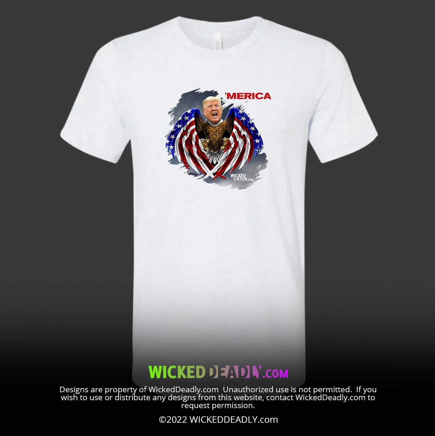 Merica Trump-Eagle | PREMIUM T-SHIRT (unisex)