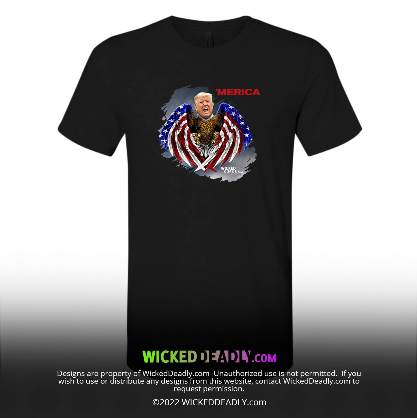 Merica Trump-Eagle | PREMIUM T-SHIRT (unisex)