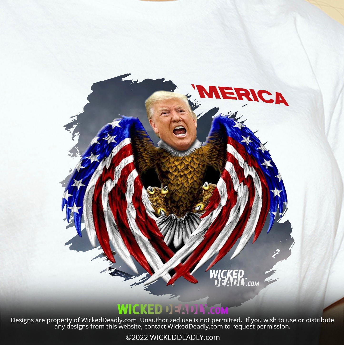 Merica Trump-Eagle | T-SHIRT (womens)