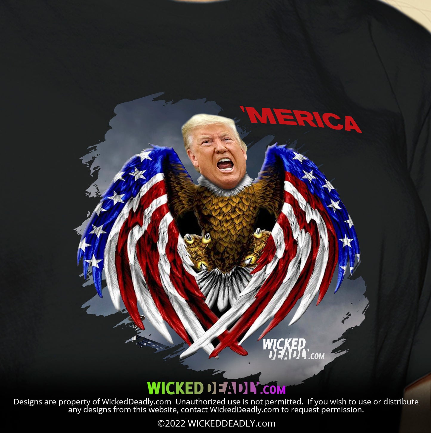 Merica Trump-Eagle | T-SHIRT (womens)