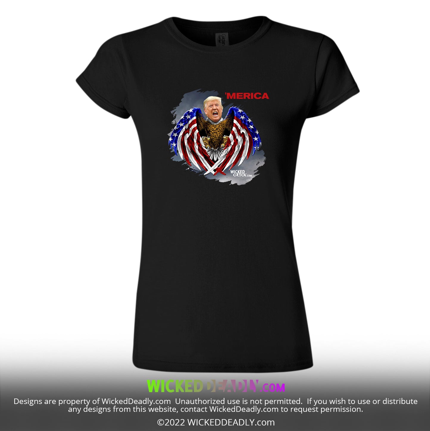 Merica Trump-Eagle | T-SHIRT (womens)