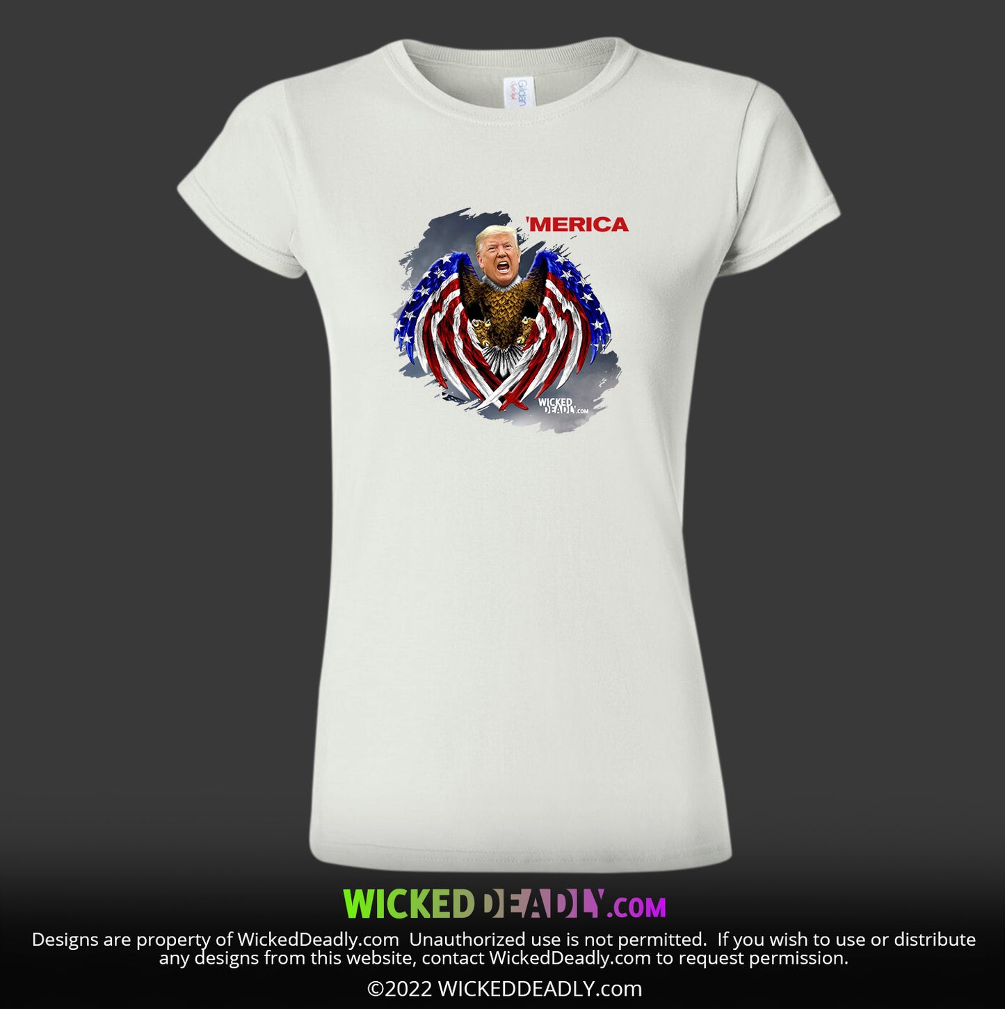 Merica Trump-Eagle | T-SHIRT (womens)