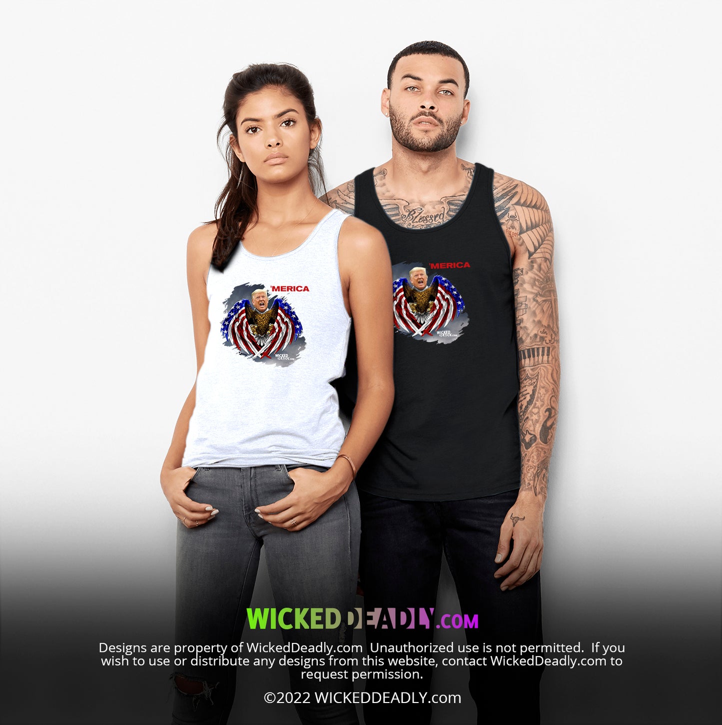 Merica Trump-Eagle | TANK-TOP (unisex)