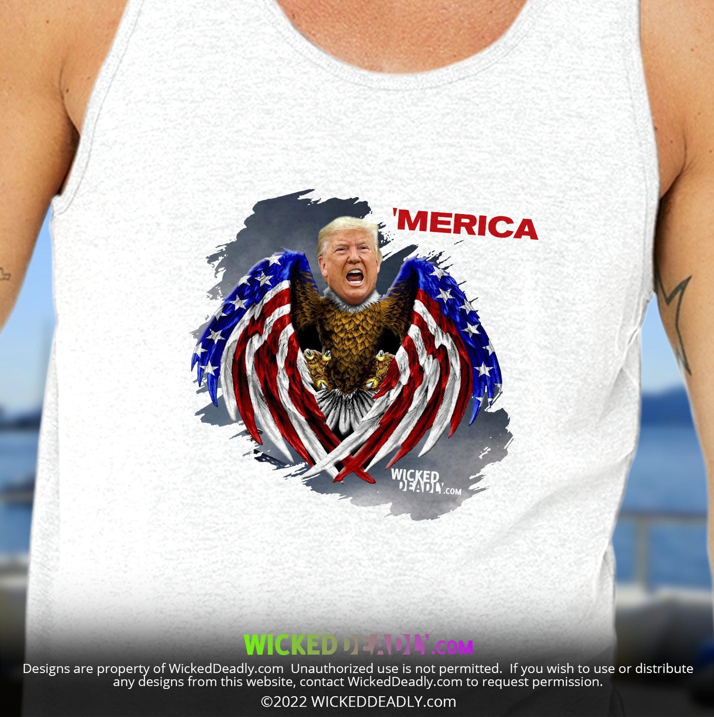 Merica Trump-Eagle | TANK-TOP (unisex)