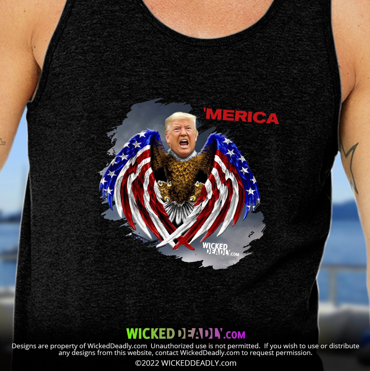 Merica Trump-Eagle | TANK-TOP (unisex)