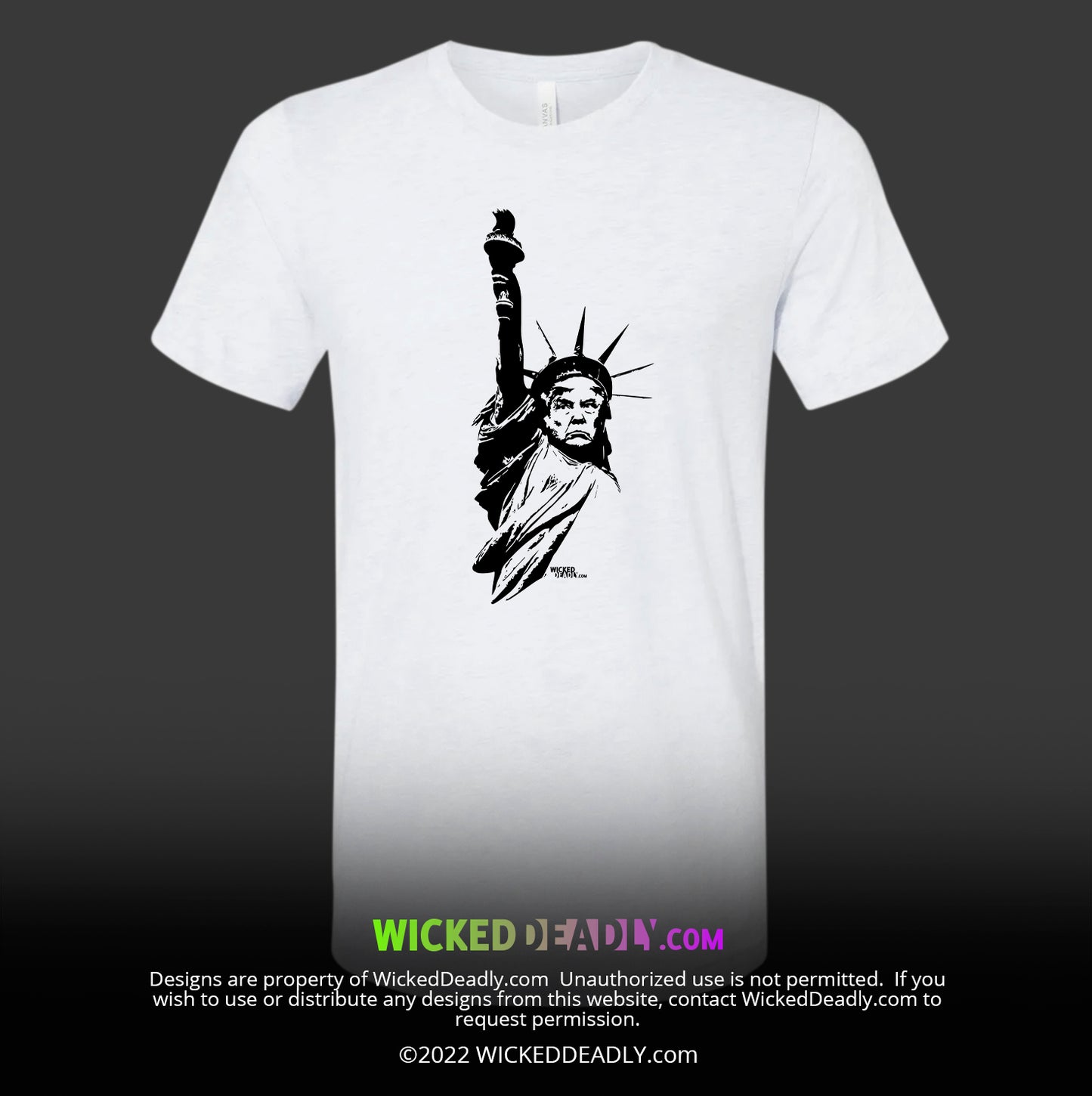 Statue of Trumperty Design #2 | PREMIUM T-SHIRT (unisex)