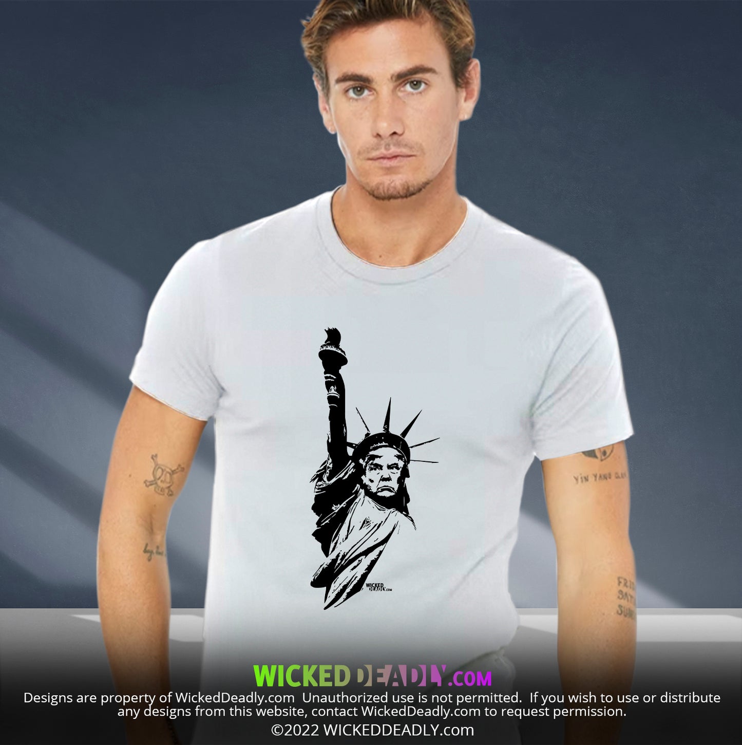 Statue of Trumperty Design #2 | PREMIUM T-SHIRT (unisex)