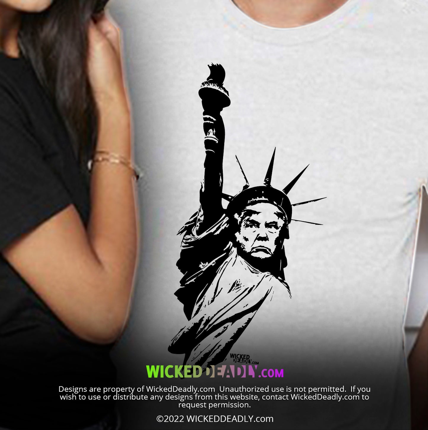 Statue of Trumperty Design #2 | PREMIUM T-SHIRT (unisex)