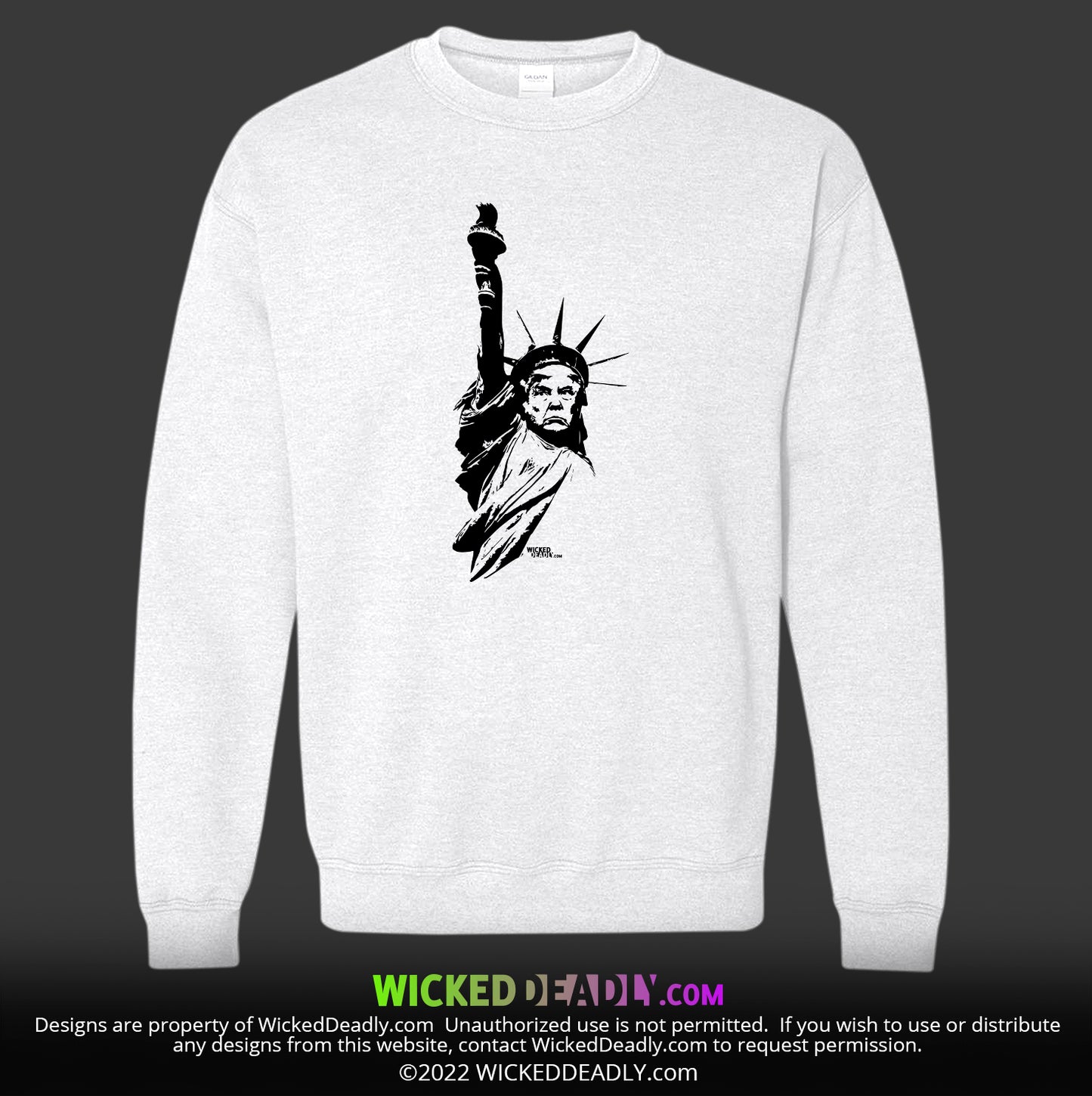 Statue of Trumperty Design #2 | SWEATSHIRT (unisex)