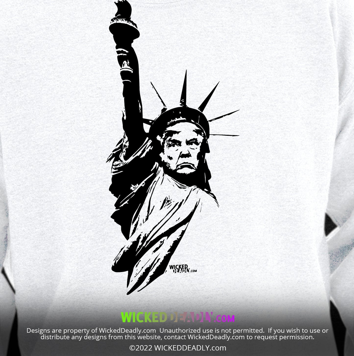 Statue of Trumperty Design #2 | SWEATSHIRT (unisex)