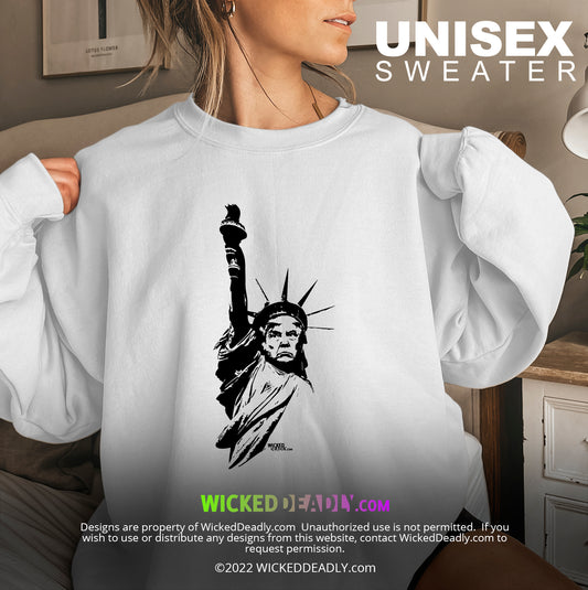 Statue of Trumperty Design #2 | SWEATSHIRT (unisex)