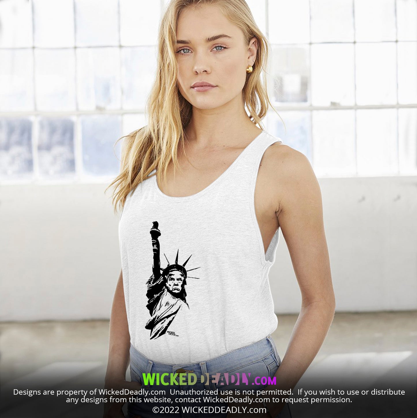 Statue of Trumperty Design #2 | TANK-TOP (unisex)