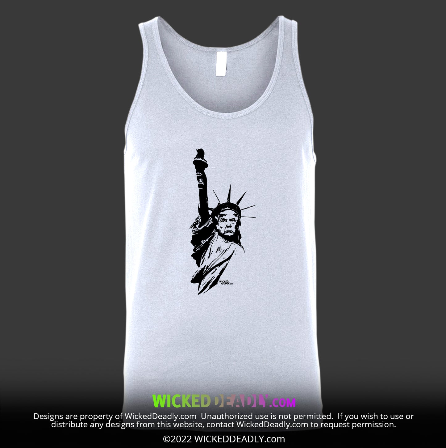 Statue of Trumperty Design #2 | TANK-TOP (unisex)