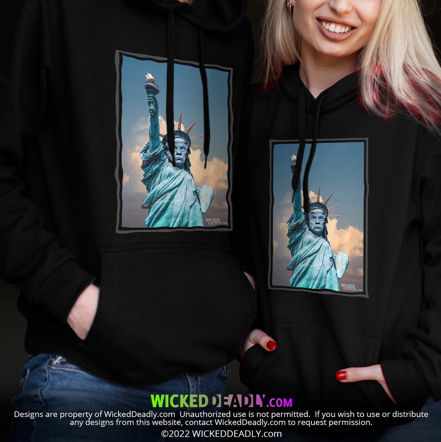 Statue of Trumperty Design #3 | HOODIE (unisex)