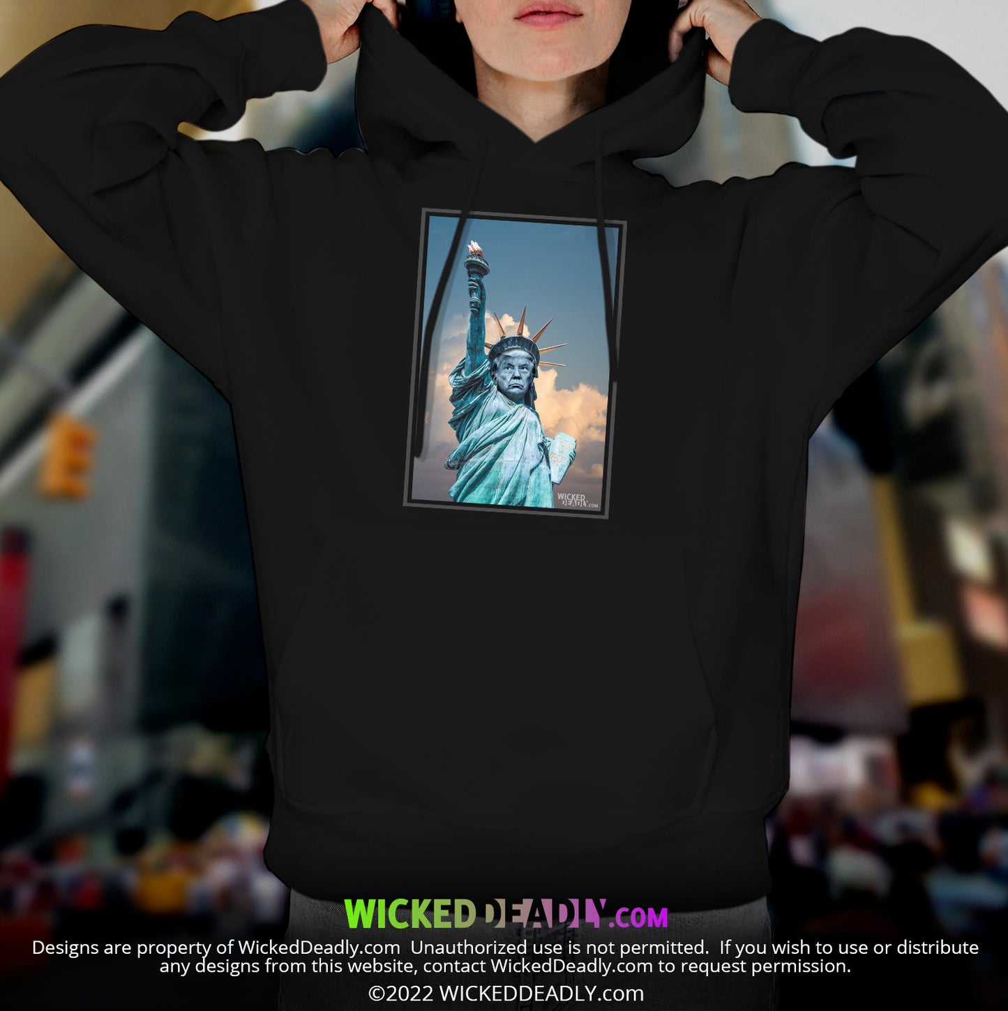 Statue of Trumperty Design #3 | HOODIE (unisex)