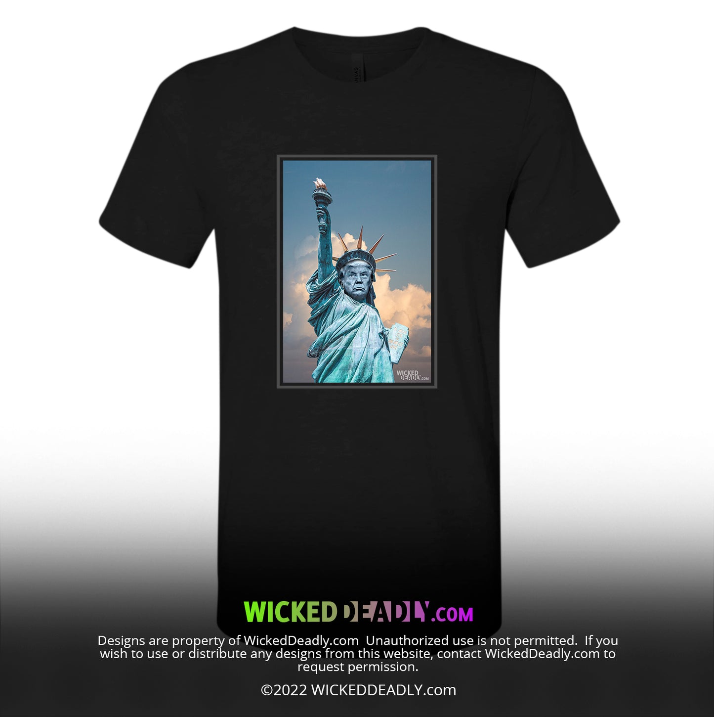 Statue of Trumperty Design #3 | PREMIUM T-SHIRT (unisex)